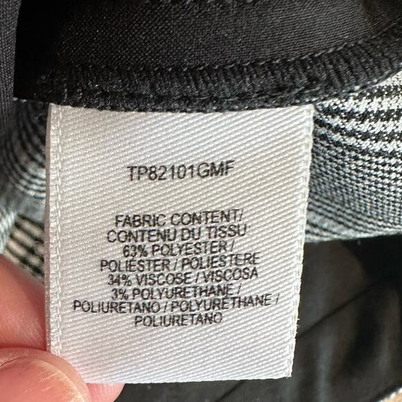 Derek Lam 10 Crosby Plaid Cropped Flare Trouser Pant 2 - Picture 6 of 11